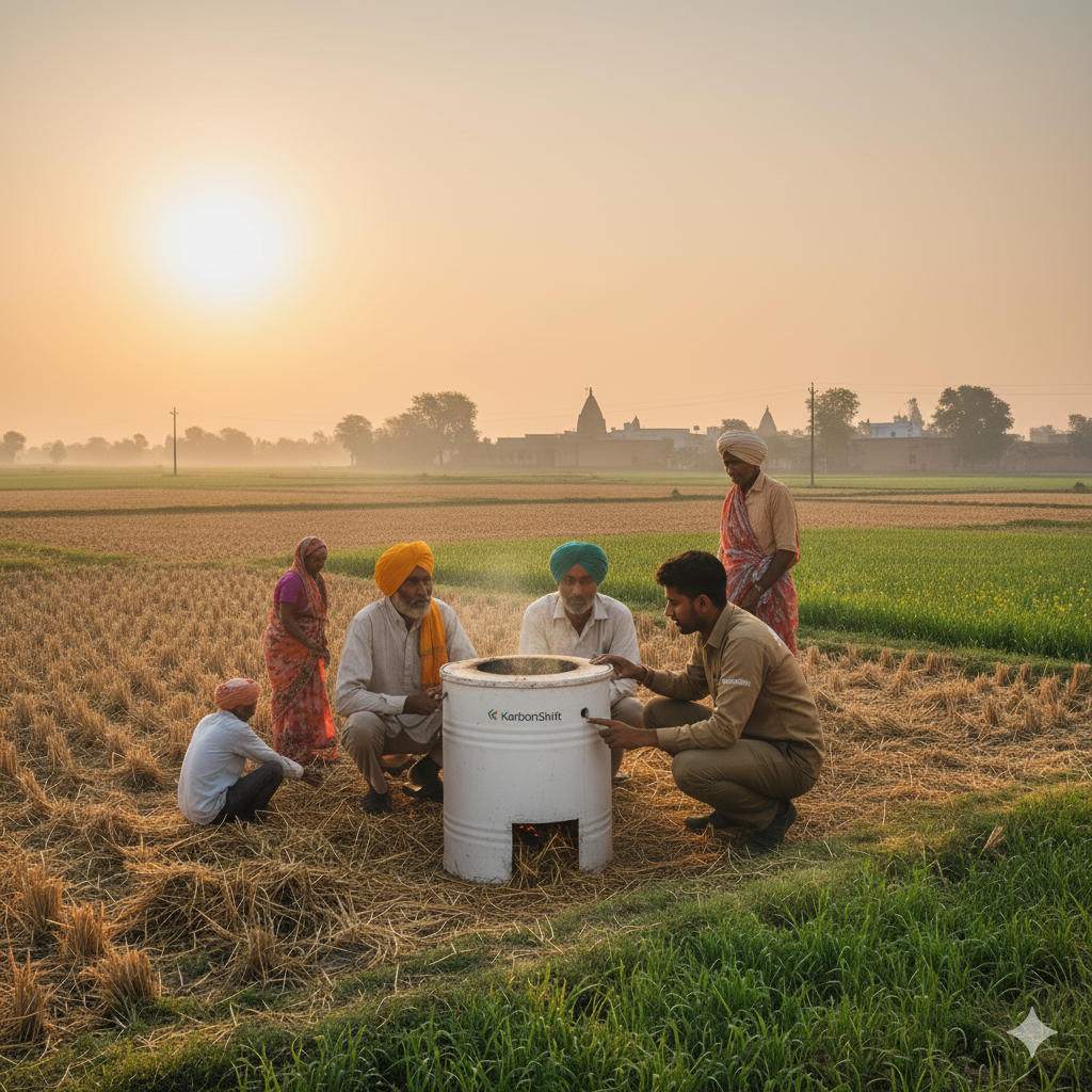 Champion leading a field demo